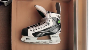 Reebok White K Ice Hockey Skates Video 