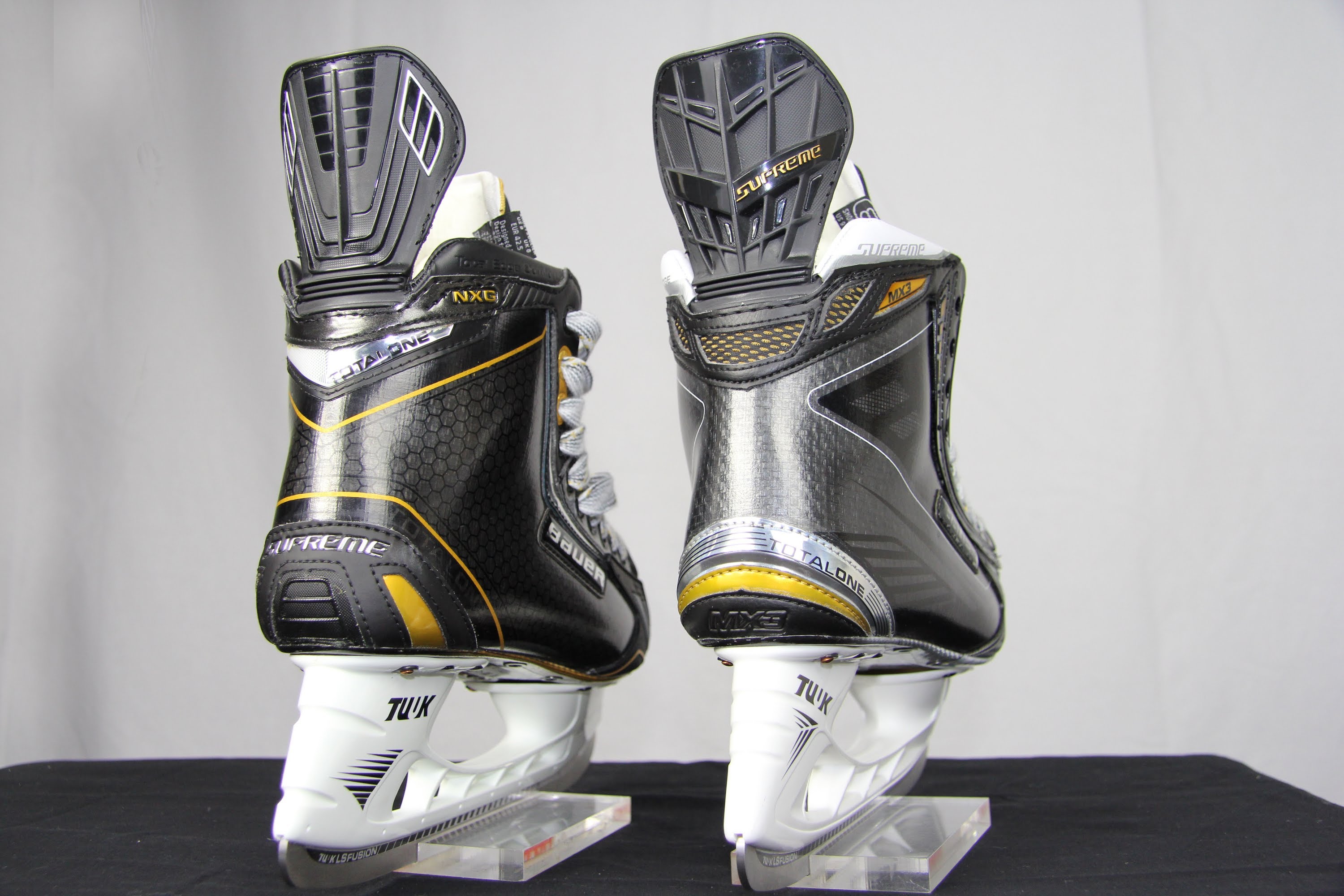 Bauer Supreme MX3 Skates Vs Bauer Supreme Total One NXG Hockey