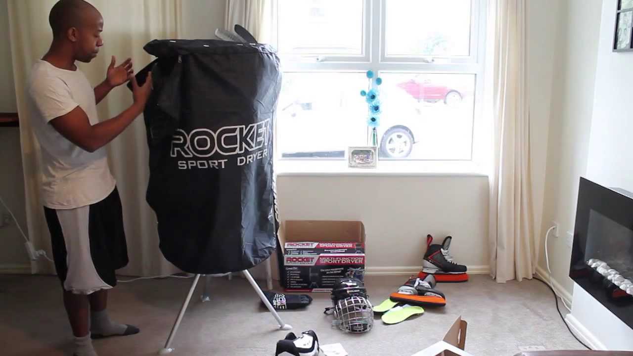 Rocket Ice Hockey Sports Heated Equipment Dryer Review – Stop Hockey Gear From Smelling