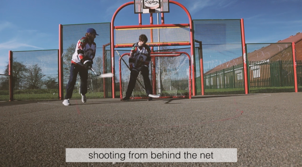 the best off ice shooting drills with hockey wrap around shooting from behind the net