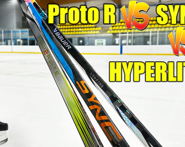Bauer Proto R vs Nexus Sync vs Vapor Hyperlite 2 hockey sticks review - Which stick is better?