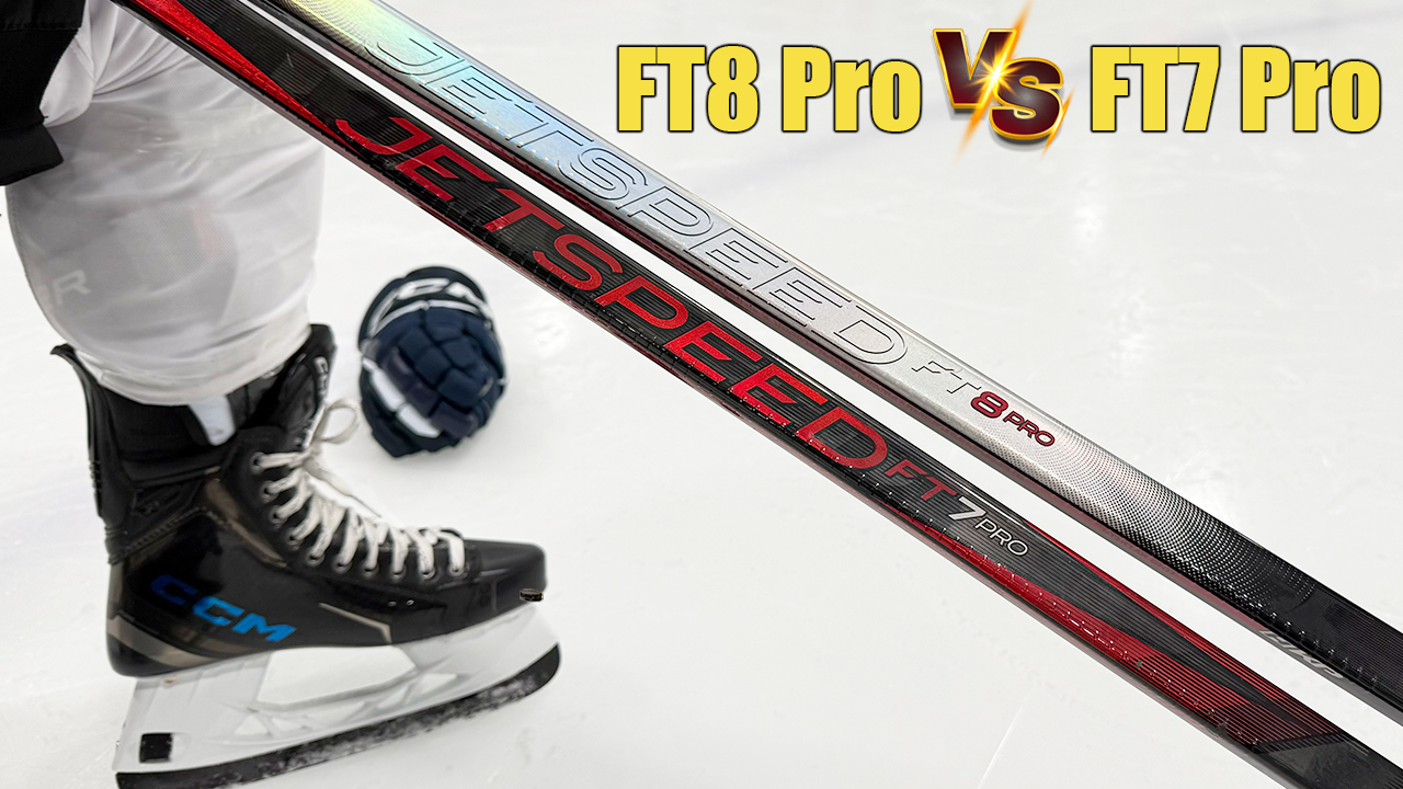 CCM Jetspeed FT8 Pro hockey stick review - Is it better than the FT7 Pro stick ?